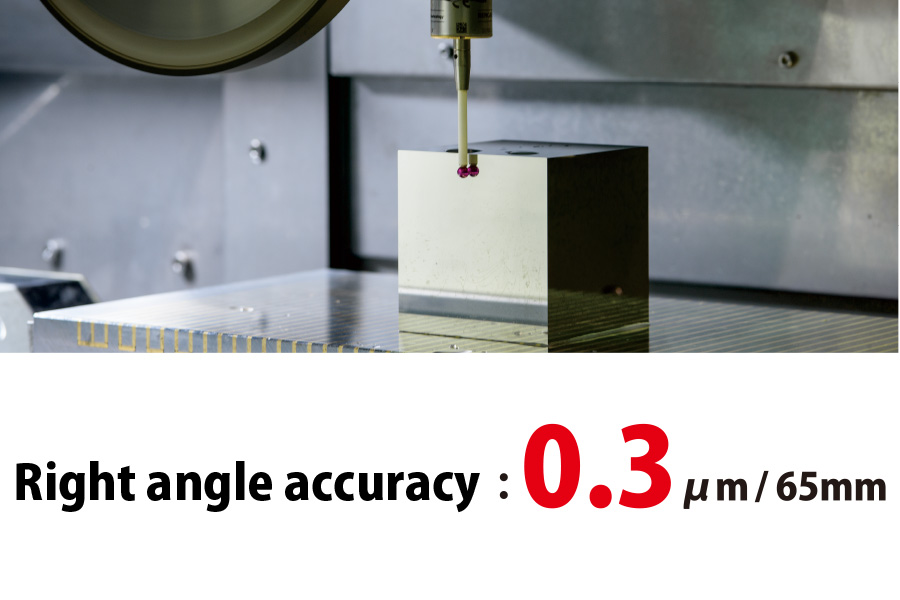 Ultra-Precision Right Angle Grinding by SMART ANGLE UP (OP)
