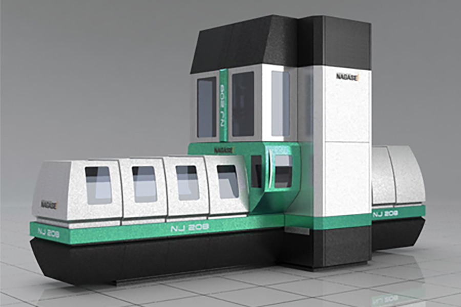 超精密大型治具研削盤 NJ-208　機械外観