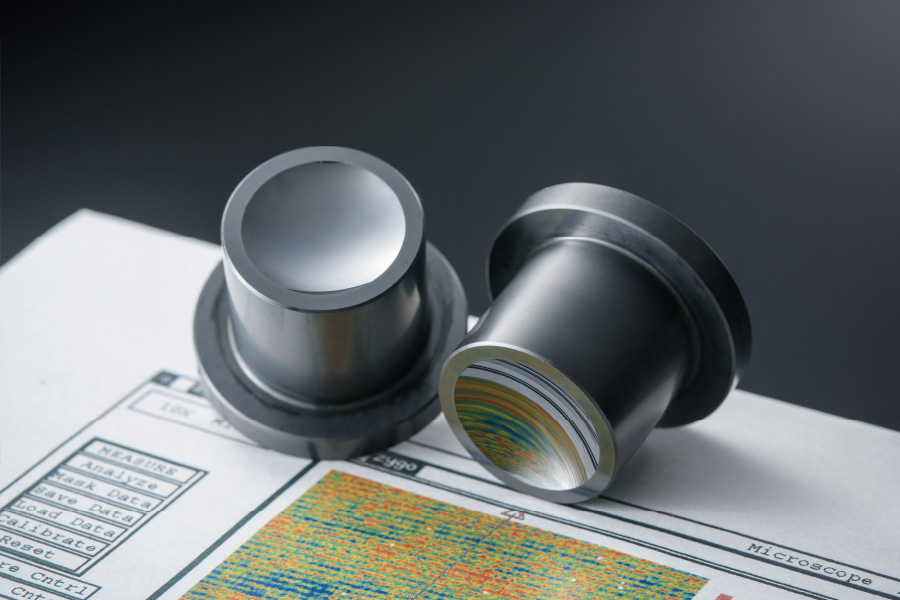 SiCレンズ金型の超精密研削加工