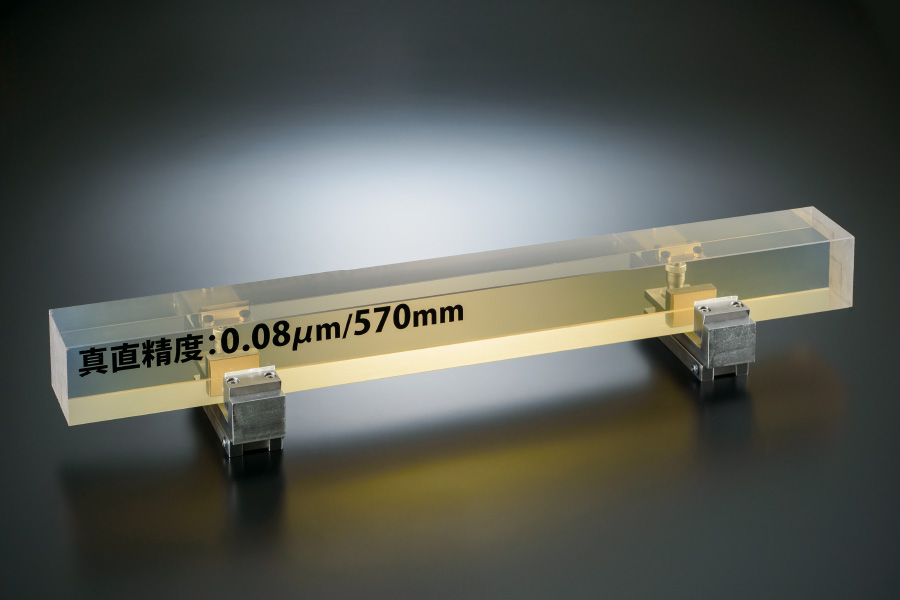 ガラスゲージの超精密研削加工