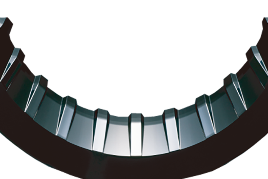 内歯の自由曲面研削